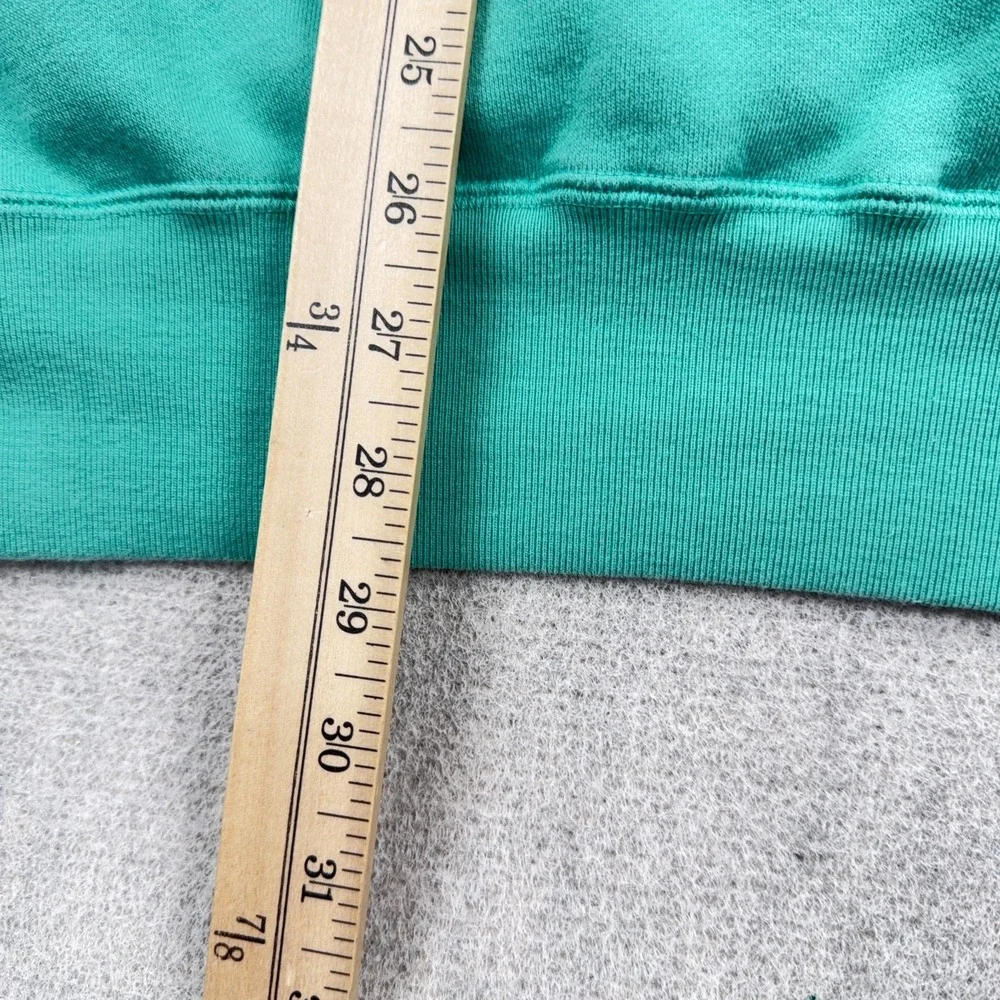 Vintage Polo Ralph Lauren Sweatshirt Men XL Teal Blue Crewneck Sweater 90s Y2K
